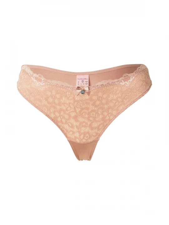 Obrázek produktu Hunkemöller Tanga 'Marine' světle hnědá