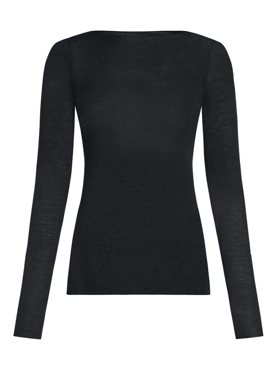Obrázek produktu Hunkemöller Tričko ' Boatneck Cashmere' černá