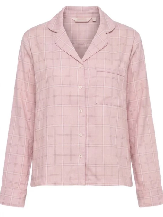 Obrázek produktu Hunkemöller Tričko na spaní slonová kost / karamelová / starorůžová