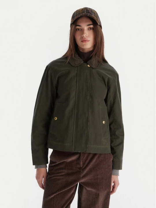 Obrázek produktu Hunter Bunda pro přechodné období Leith HARW0065251 Zelená Oversize