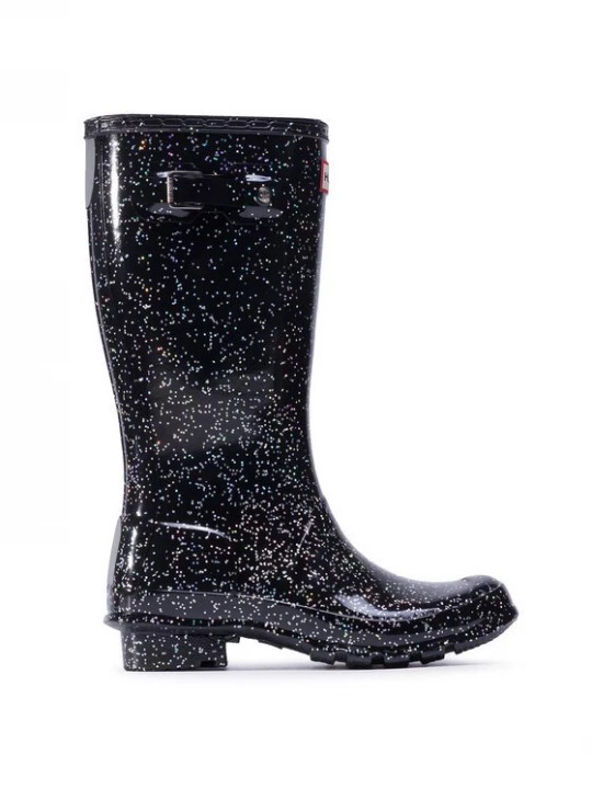 Obrázek produktu Hunter Holínky Org Kids Giant Glitter Boots JFT6075RGT Černá