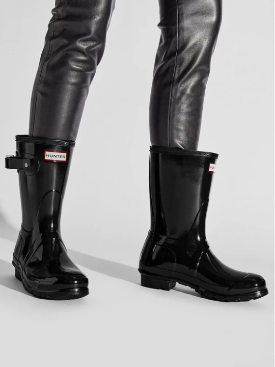 Obrázek produktu Hunter Holínky Original Gloss Short WFS1000RGL Černá