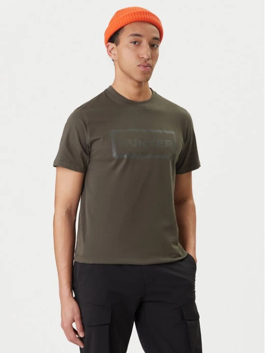 Obrázek produktu Hunter T-Shirt Halton HARM0019252 Zelená Regular Fit