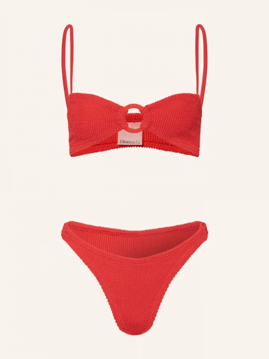 Obrázek produktu Hunza G Bikiny S Korzetem Misty červená