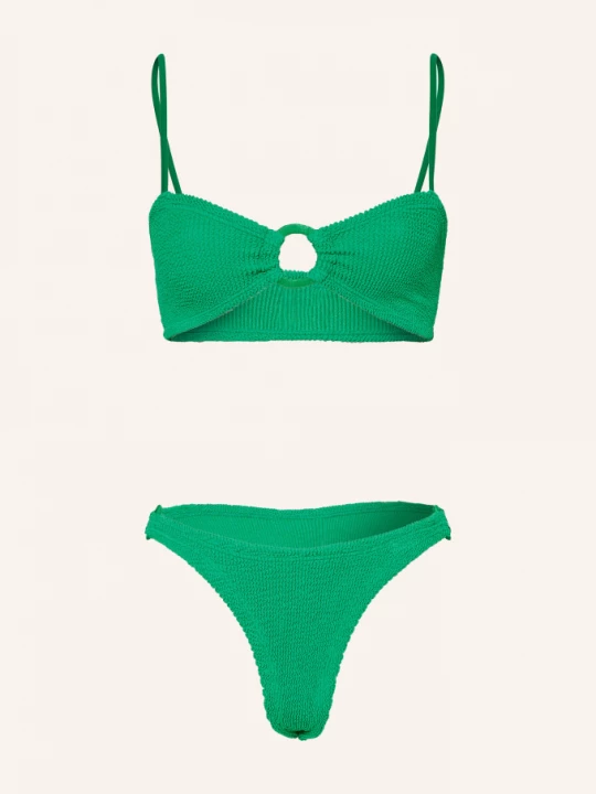 Obrázek produktu Hunza G Bikiny S Korzetem Misty zelená