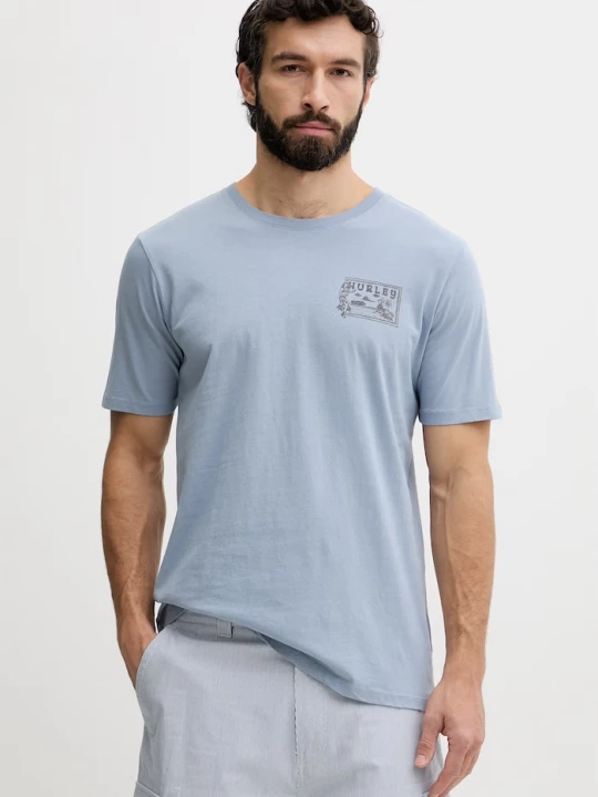 Obrázek produktu Hurley tričko pánské bavlněné modrá