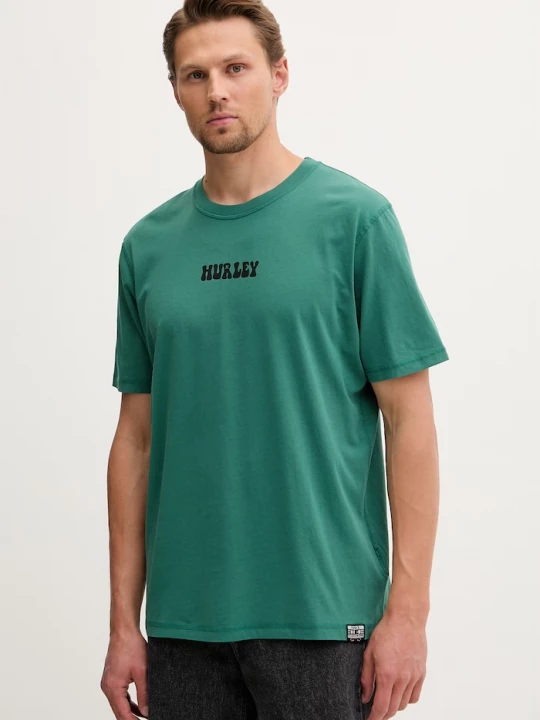 Obrázek produktu Hurley tričko pánské bavlněné zelená