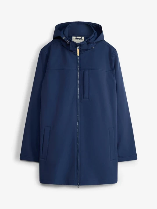 Obrázek produktu Hydrofobowa parka z softshellu BonPrix niebieski
