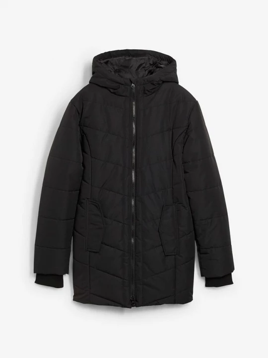 Obrázek produktu Hydrofobowa parka zimowa z kapturem BonPrix czarny