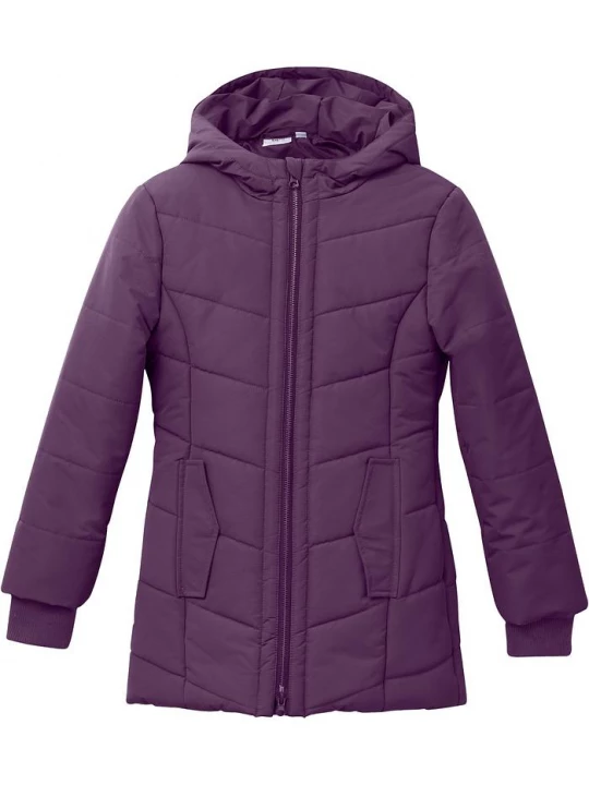 Obrázek produktu Hydrofobowa parka zimowa z kapturem BonPrix fioletowy