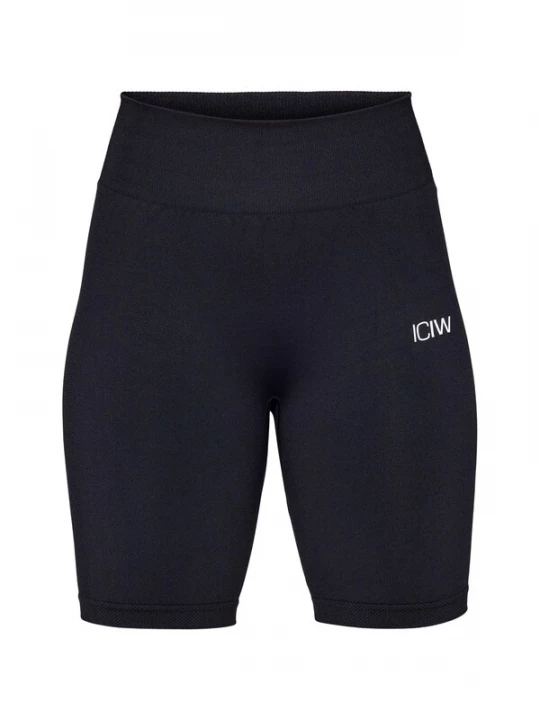 Obrázek produktu ICANIWILL Sportovní kalhoty 'Define' černá / bílá