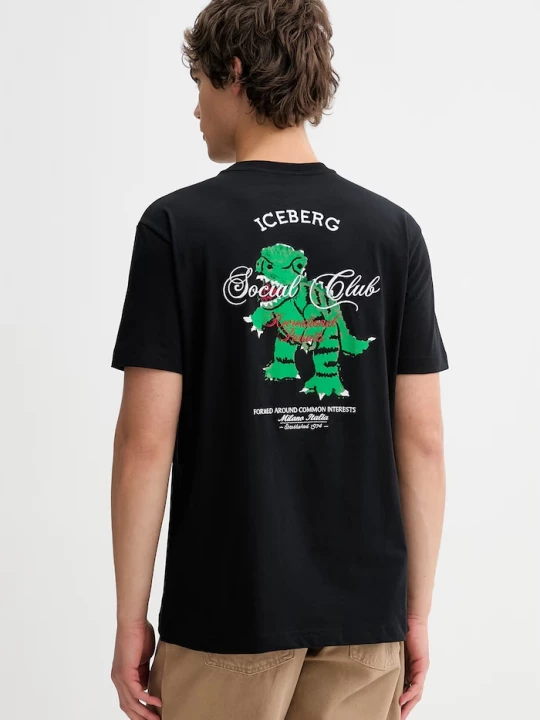 Obrázek produktu Iceberg Bavlněné tričko Iceberg černá