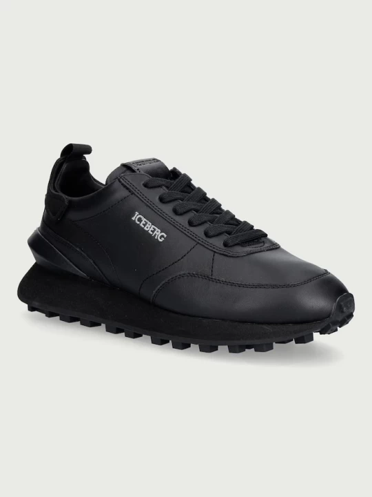 Obrázek produktu Iceberg Hyper sneakers boty pánské kožené černá