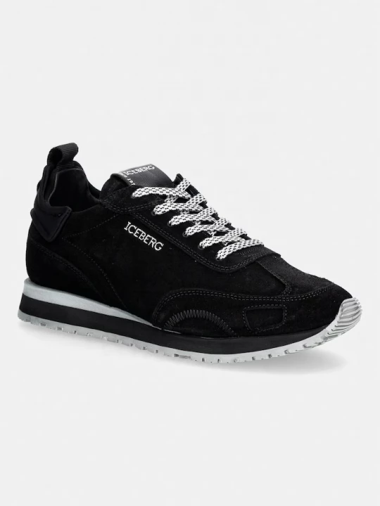 Obrázek produktu Iceberg Ultra sneakers boty pánské semišové černá