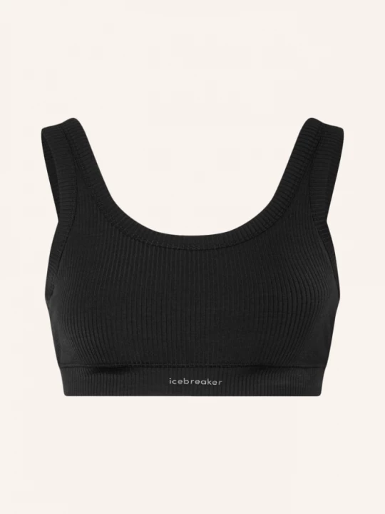 Obrázek produktu Icebreaker Funkční Spodní Prádlo – Top Lotus S Merino Vlnou černá