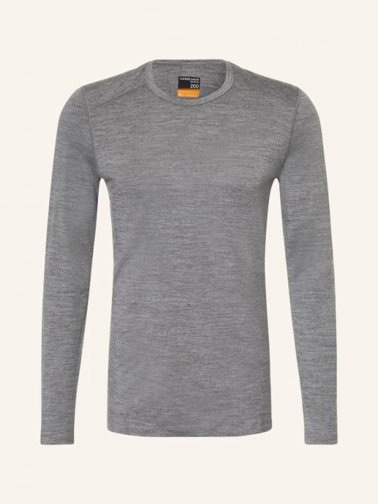 Obrázek produktu Icebreaker Funkční Tričko 200 Oasis Z Merino Vlny tmavě šedá