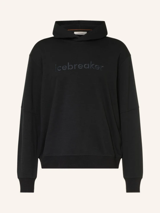 Obrázek produktu Icebreaker Mikina S Kapucí 360 Realfleece™ Elemental Z Merino Vlny černá