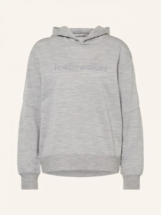 Obrázek produktu Icebreaker Mikina S Kapucí 360 Realfleece Elemental Z Merino Vlny šedá