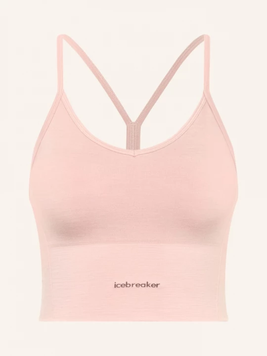 Obrázek produktu Icebreaker Sportovní Podprsenka 260 Zoneknit Seamless S Merino Vlnou starorůžová