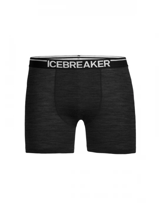 Obrázek produktu ICEBREAKER Sportovní spodní prádlo 'Anatomica'  černá / černý melír / bílá
