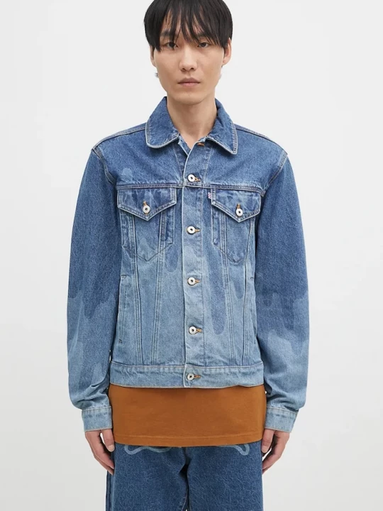 Obrázek produktu Icecream Džínová bunda ICECREAM Lazer Drip Denim Trucker modrá
