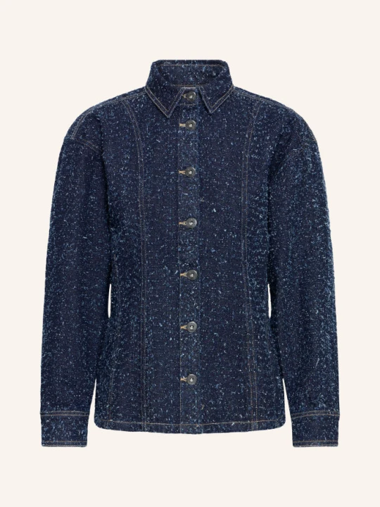 Obrázek produktu Ichi Džínová Bunda Ihisalia 900010469 dark blue broken denim
