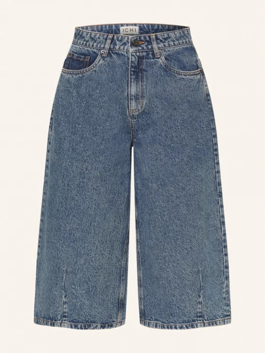 Obrázek produktu Ichi Džínové Bermudy Ihaveny 200928 washed med. blue