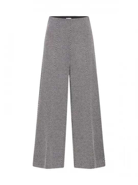 Obrázek produktu ICHI Kalhoty s puky 'IHKate' černá / offwhite