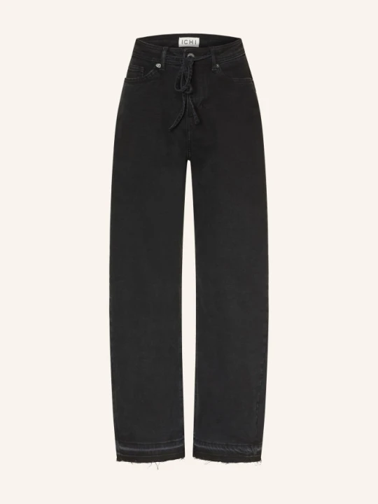 Obrázek produktu Ichi Paperbag Džíny Ihmisilla 900004256 denim black stone washed