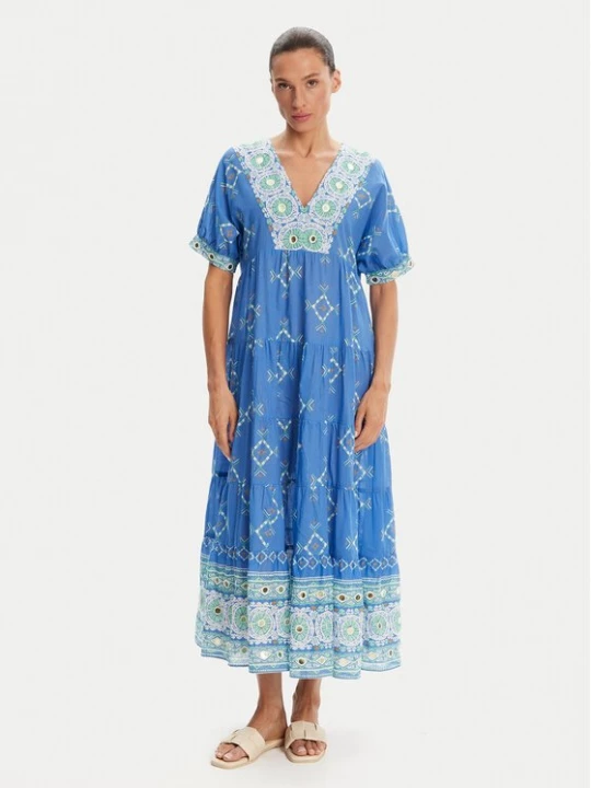 Obrázek produktu Iconique Letní šaty IC25-092 Modrá Relaxed Fit