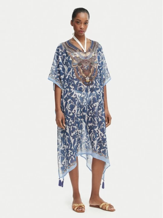 Obrázek produktu Iconique Pončo Fuego IC26-122 Modrá Relaxed Fit