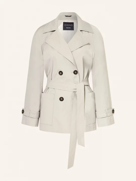 Obrázek produktu Icons Cinzia Rocca Trenchcoat černošedá