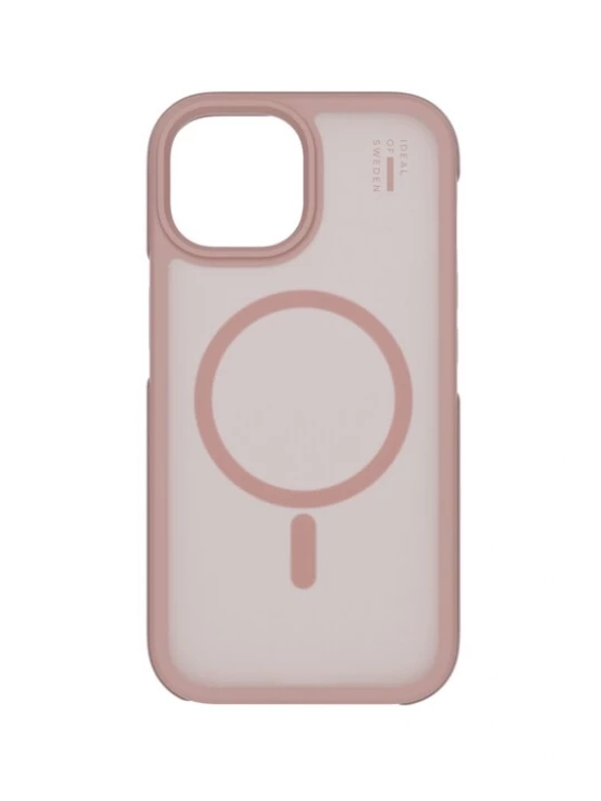 Obrázek produktu iDeal of Sweden Pouzdro na smartphone 'iPhone 13 / 14 / 15 / 16E' starorůžová / průhledná