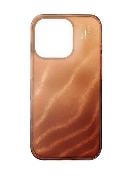 Obrázek produktu iDeal of Sweden Pouzdro na smartphone 'iPhone 16 Pro Max' koňaková / mokka / zlatá