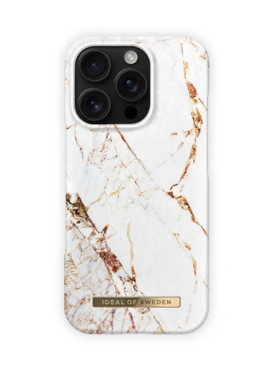 Obrázek produktu iDeal of Sweden Pouzdro na smartphone 'iPhone 16 Pro' zlatá / bílá