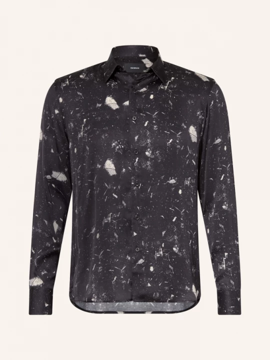 Obrázek produktu I'm Brian Košile Slim Fit černá / krémová