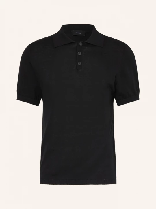 Obrázek produktu I'm Brian Pletené Polo Tričko černá