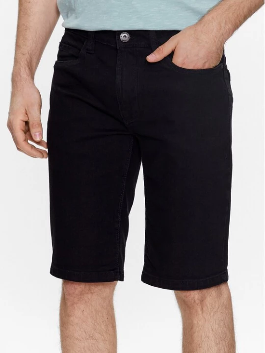 Obrázek produktu INDICODE Džínové šortky Kaden 70-100 Černá Regular Fit