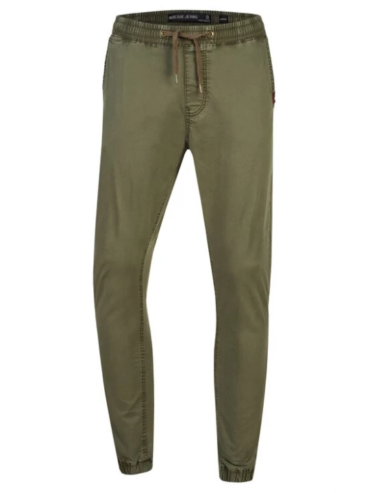 Obrázek produktu INDICODE JEANS Chino kalhoty 'Fields' olivová