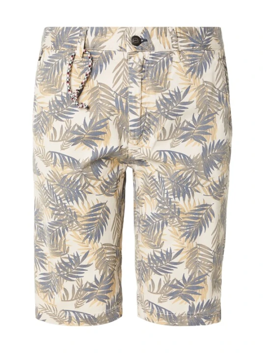 Obrázek produktu INDICODE JEANS Kalhoty 'Puffer' písková / enciánová modrá / zelená / khaki