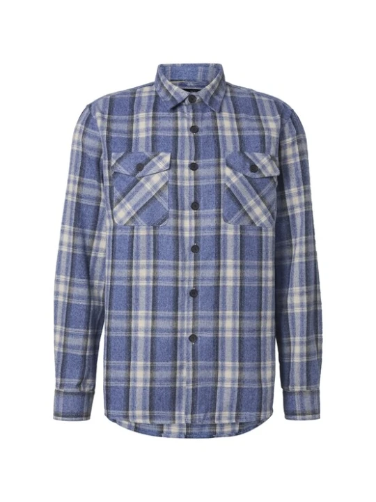 Obrázek produktu INDICODE JEANS Košile 'Stanlei' námořnická modř / světlemodrá / barva bílé vlny