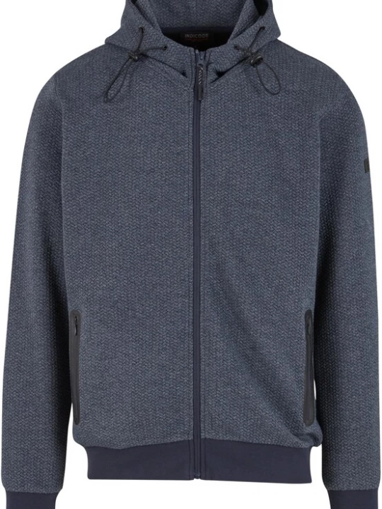Obrázek produktu INDICODE JEANS Mikina 'INSting' kouřově modrá / tmavě modrá
