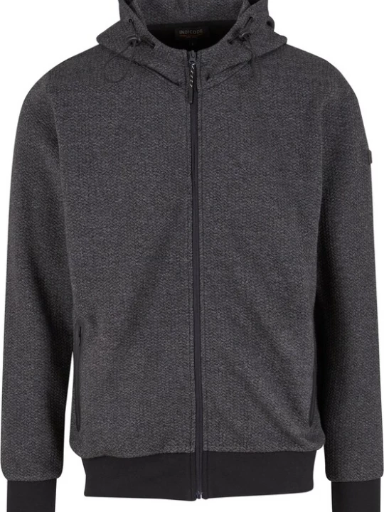 Obrázek produktu INDICODE JEANS Mikina 'Sting' antracitová / černá