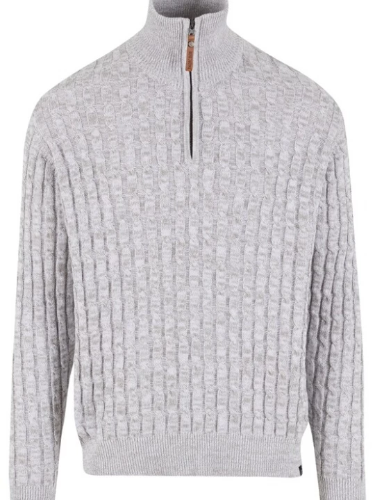 Obrázek produktu INDICODE JEANS Svetr 'Rufus' světle šedá