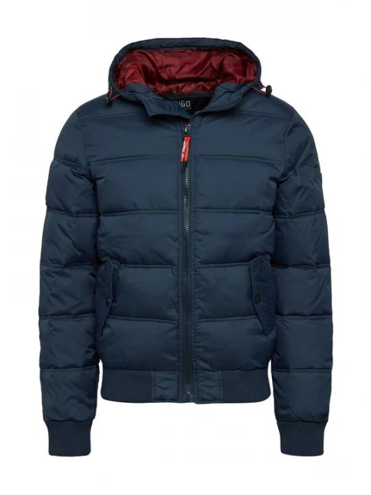 Obrázek produktu INDICODE JEANS Zimní bunda 'Adrian' námořnická modř