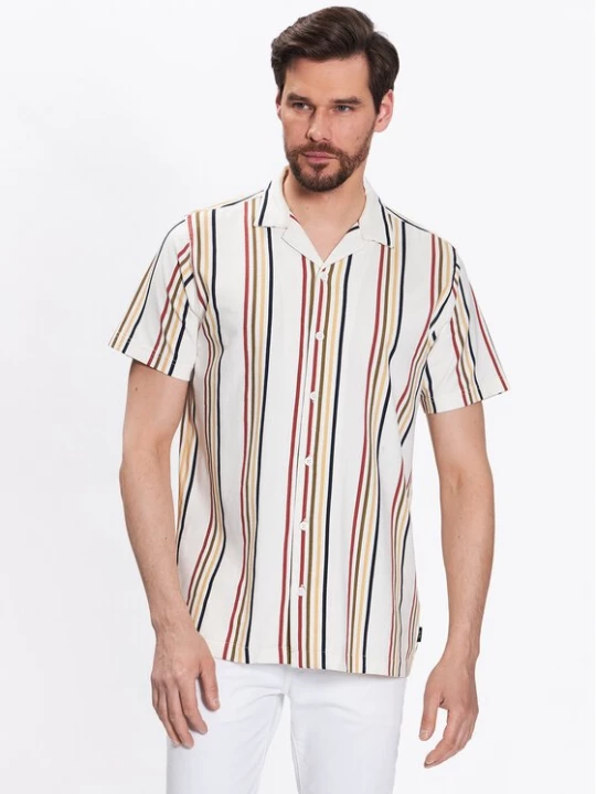 Obrázek produktu INDICODE Košile Mulle 20-350 Écru Regular Fit Krémová