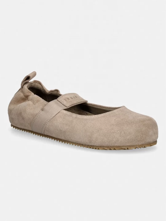Obrázek produktu Inuikii baleríny semišové Molly Suede béžová