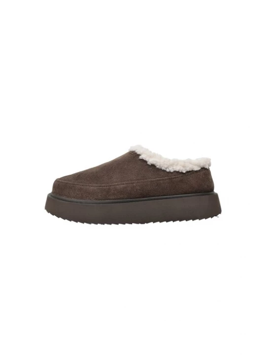 Obrázek produktu INUIKII Kozačky 'CLASSIC MICRO' tmavě hnědá / offwhite