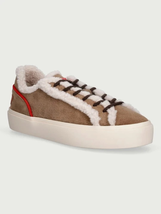 Obrázek produktu Inuikii Lila Shearling Lace Up sneakers boty pánské semišové hnědá