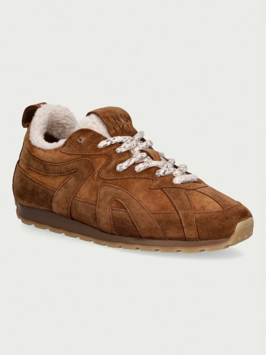 Obrázek produktu Inuikii Maribella Shearling sneakers boty dámské semišové hnědá